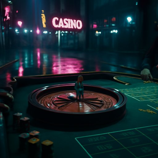 9a999 roulette table close-up